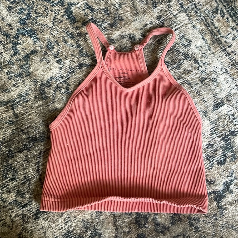 Free People razor back tank/sports bra